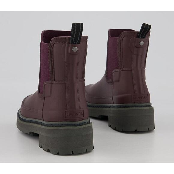 Hunter Refined Stitch Chelsea Wellies Boots - US 7/EU 38 - Picture 5 of 8